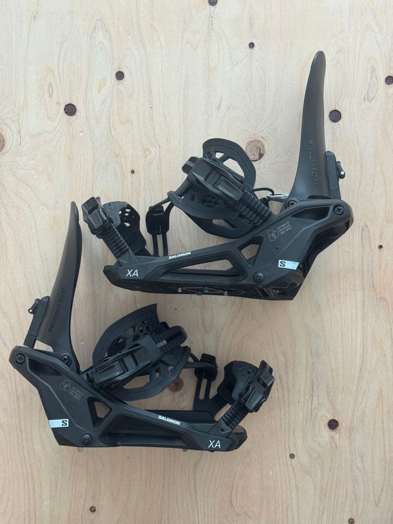 25-26 美品 SALOMON XA スーパーマチック BLACK