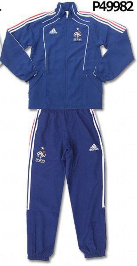 【adidas】フランス代表 2010 プレゼンテーションスーツ セットアップ