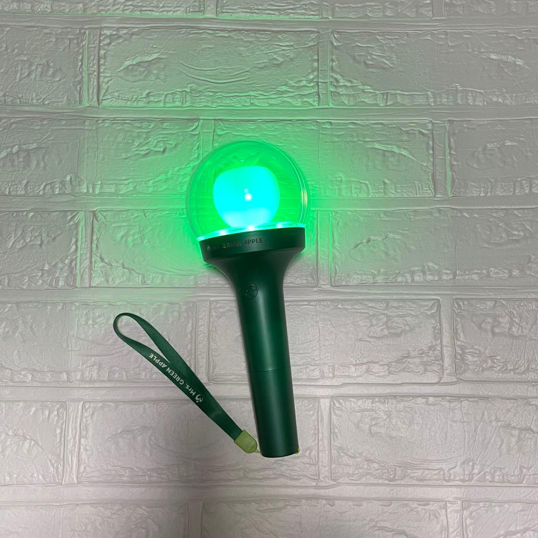 Mrs.GREEN APPL リンゴ型ペンライト 緑色