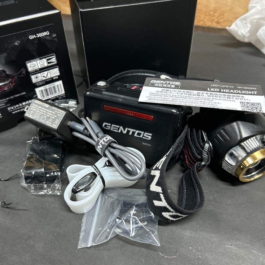 GENTOS GH-300RG ヘッドライト