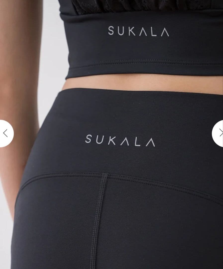 SUKALA　フラワーレースレギンス