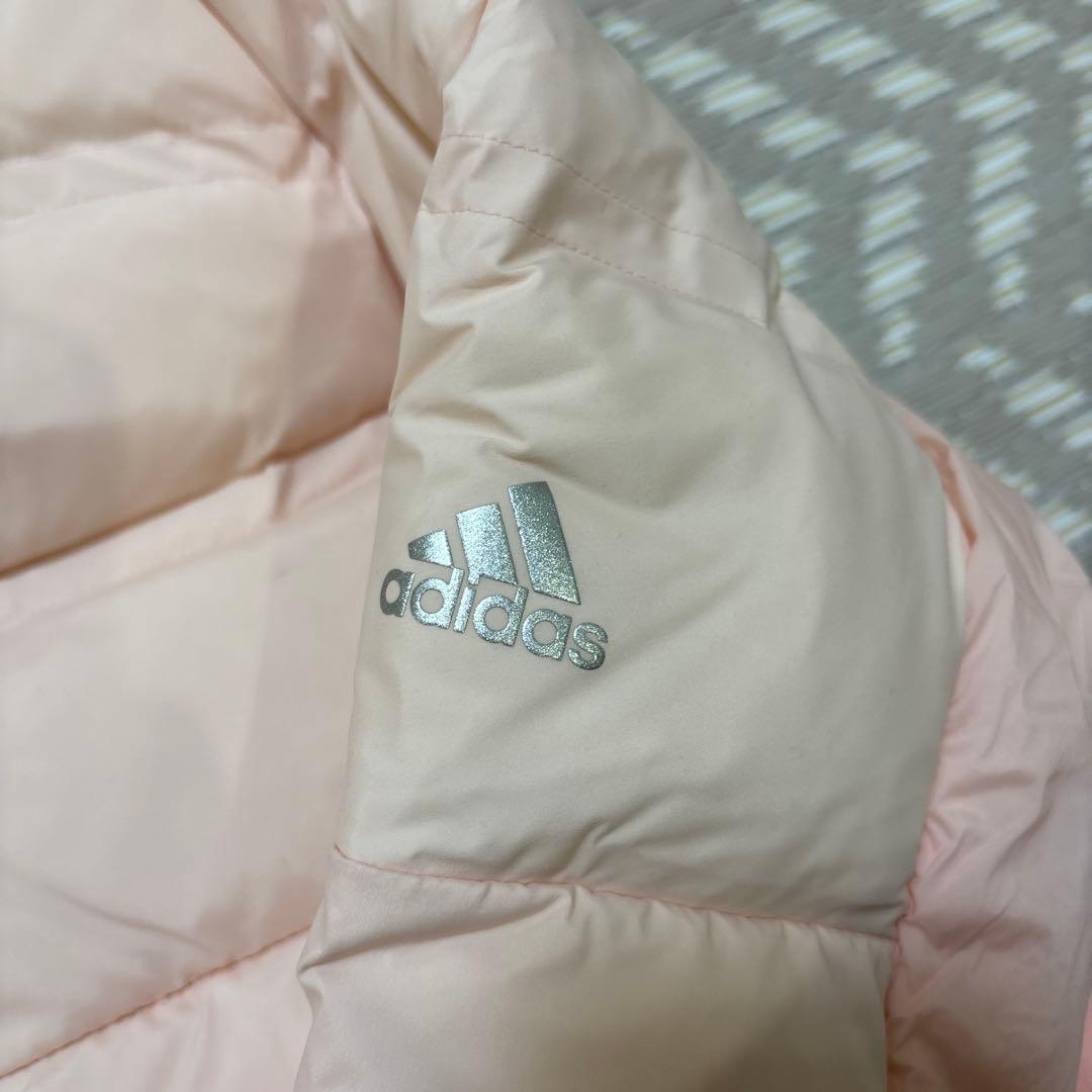 ちかえ 新品adidasゴルフプレミアム グースダウンジャケット S