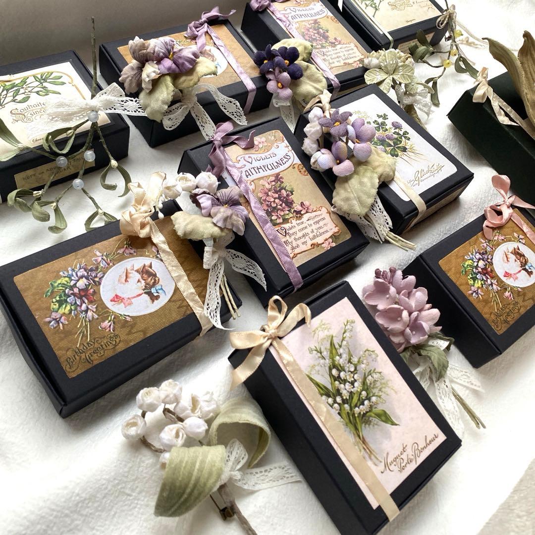 handmade 布花コサージュ