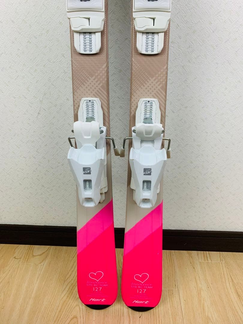 Hart 127cm スキー板　ビンディング付　キッズ　子ども　ジュニア