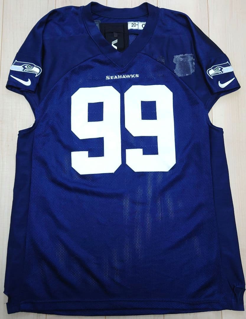 支給品 NFL シーホークス アル・ウッズ 練習用ユニフォーム【56】保証書付き