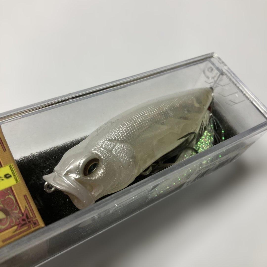 ルアー・フライ Megabass POP MAX (SP-C) GP CRYSTAL WHITE