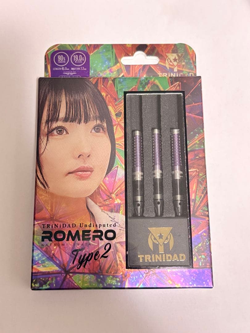 ROMERO2 岩田夏海モデル TRINIDAD ロメロ 2BA ダーツ