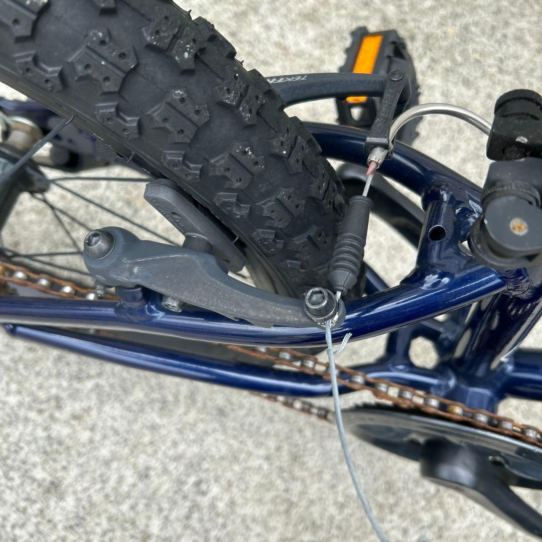 ヨツバサイクル18インチ　ネイビー