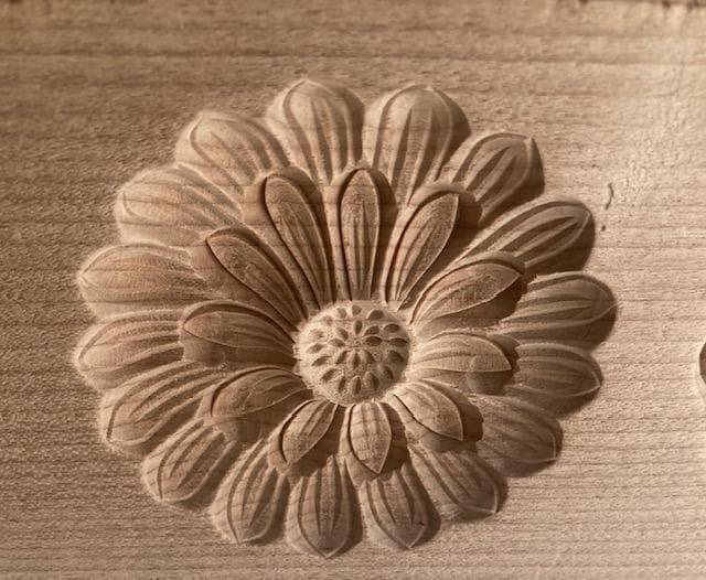 古道具　木型　干菓子　花　菊　3種