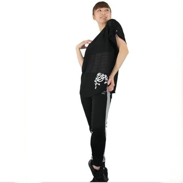 【超美品】Marble メッシュドルマンTシャツ 黒