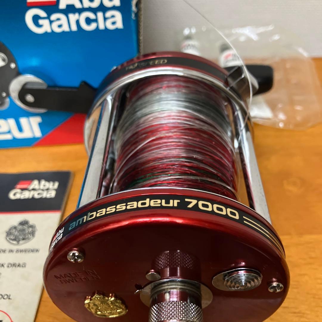 AbuGarcia Ambassadeur 7000 アブガルシア RED