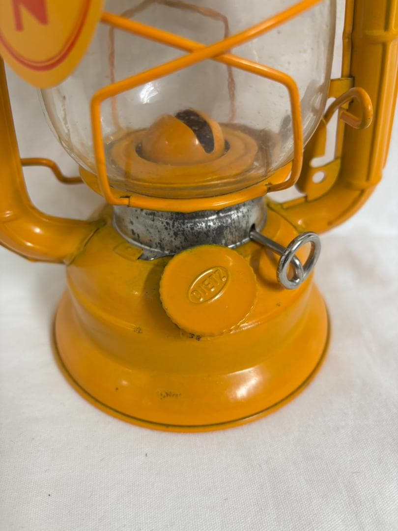 未使用保管品 DIETZ No.50 ハリケーンランプ イエロー レア物 当時物
