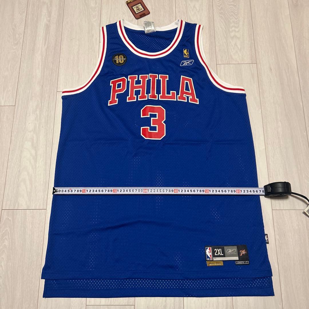 PHILA 3 IVerson アレン・アイバーソンユニフォーム 2XL