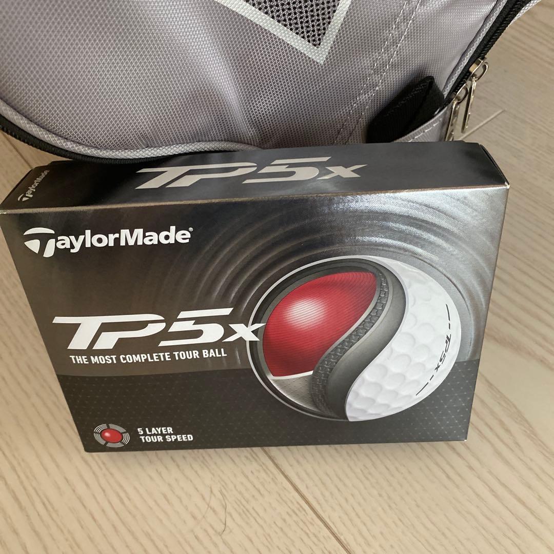 【再値下げ】ツアーステージバック＆TaylorMade TP5Xボールセット