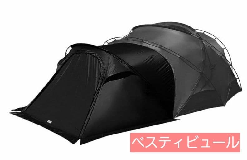 ドキキャンプ　g2000　ベスティビュール　セット　ブラック