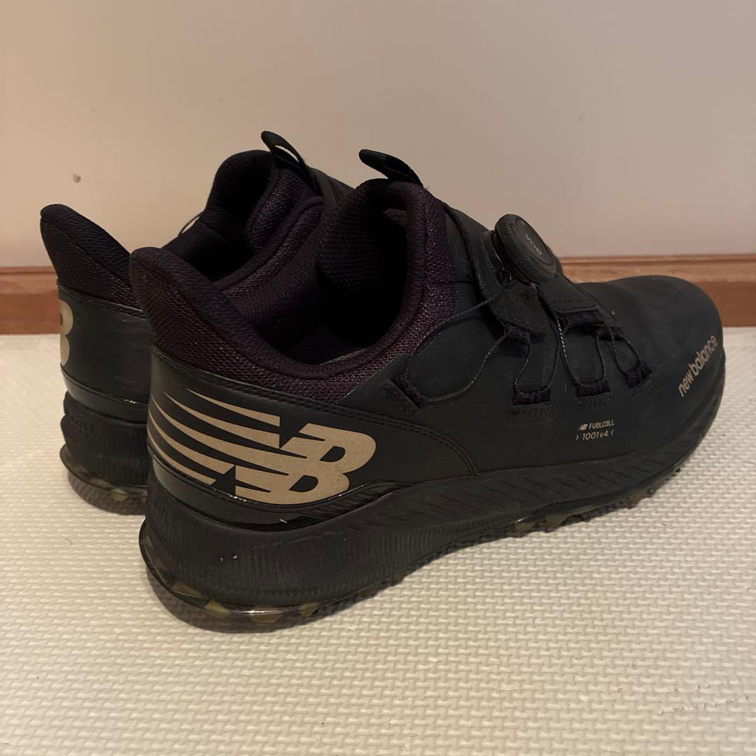 【美品】New Balance ゴルフ シューズ BOA UGB1001B