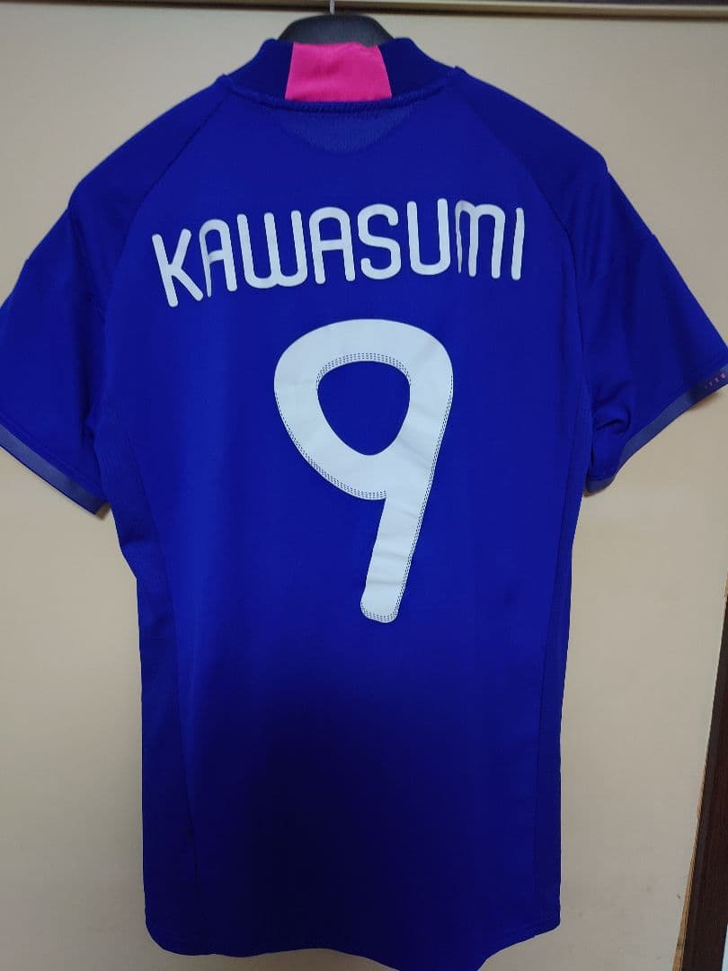 数回使用★サッカーなでしこユニフォーム☆川澄奈穂美★アディダス正規品☆XOT★