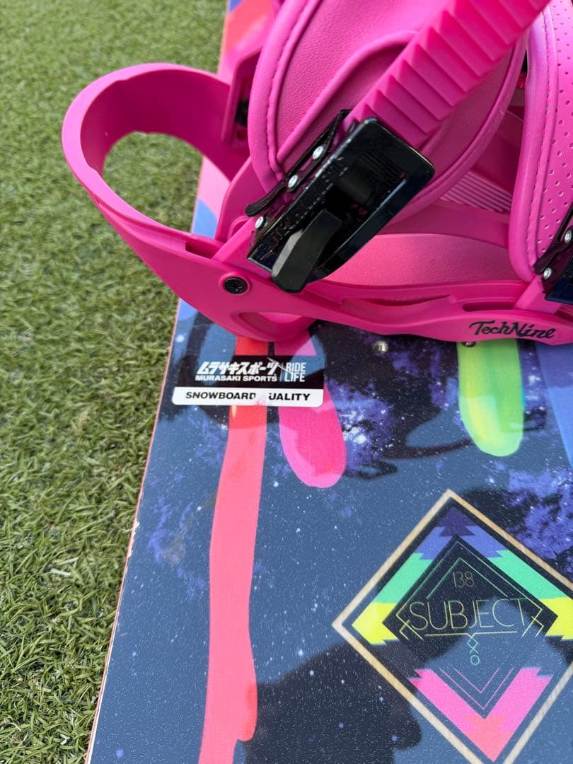 SALOMON スノーボード&TechNineビンディング セット