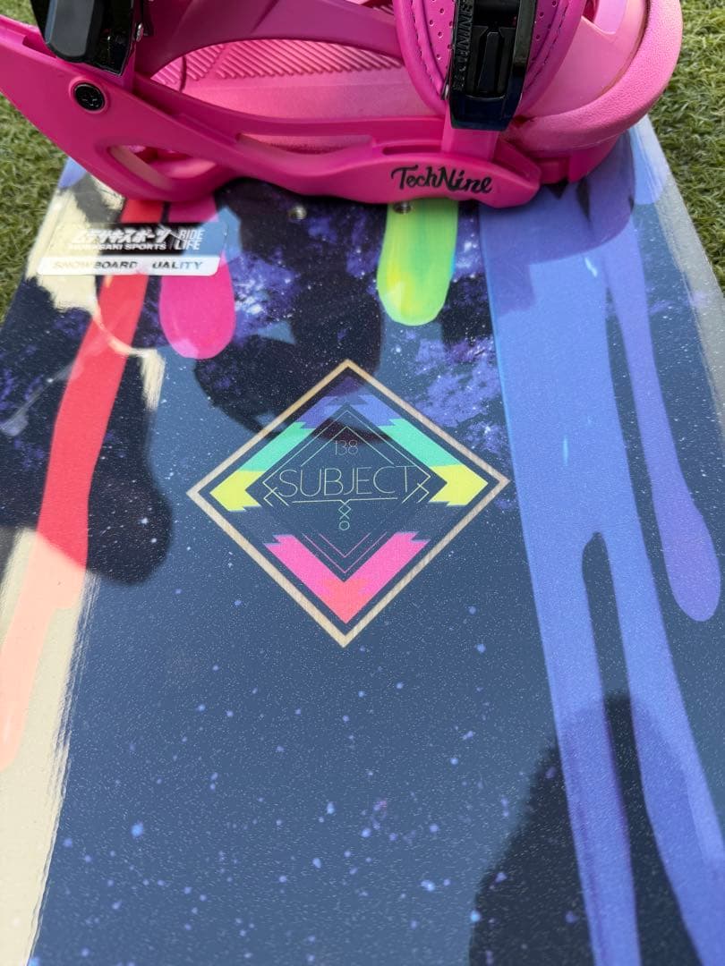 SALOMON スノーボード&TechNineビンディング セット