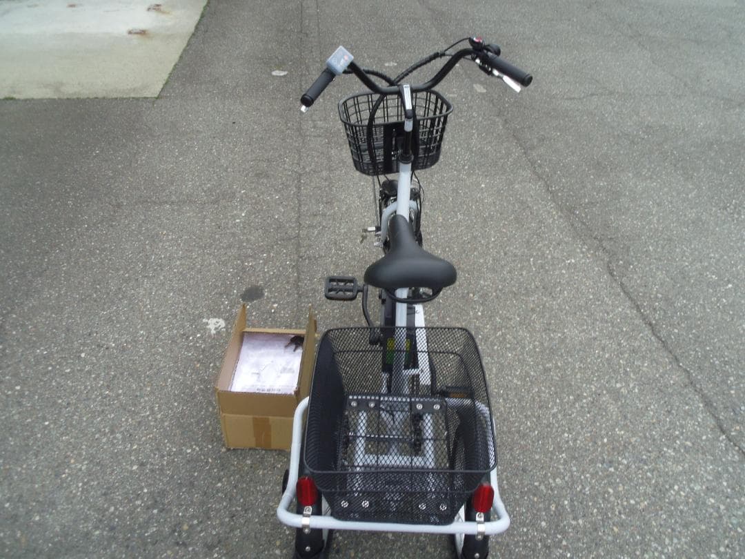 【ほぼ未使用】カイホウジャパン 電動三輪自転車 アシラクプチ BEPN18