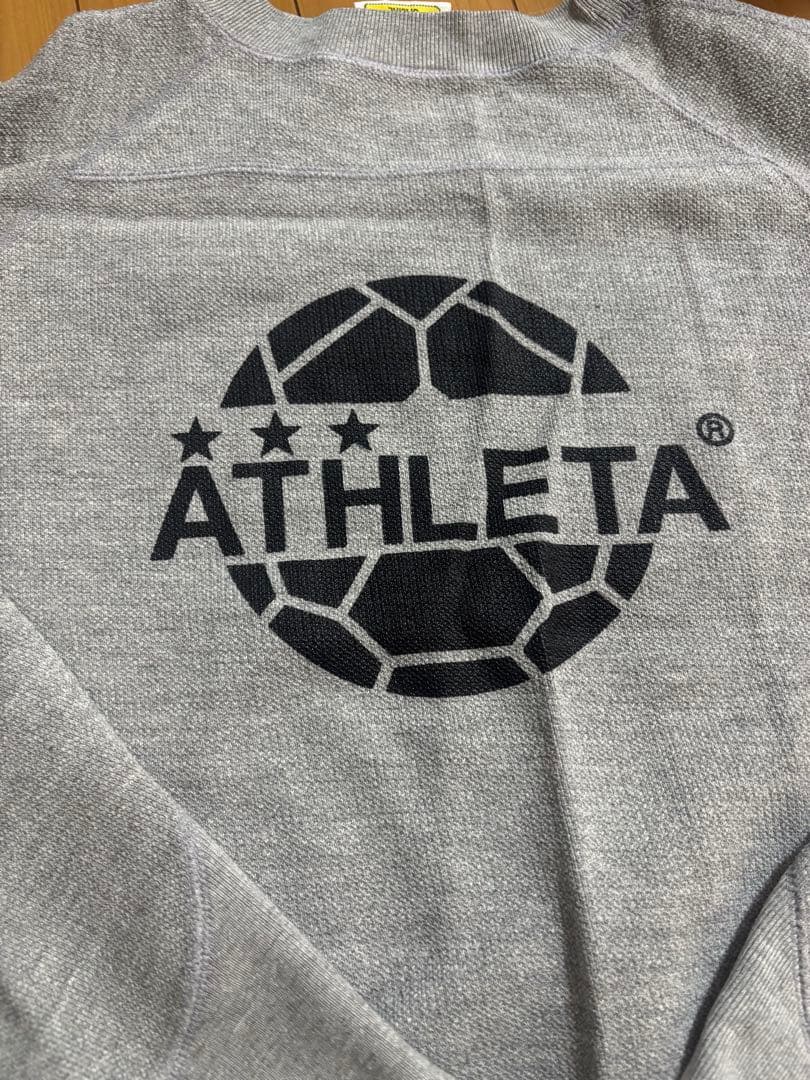 ATHLETA スウェット上下 グレー　アスレタ　Lサイズ