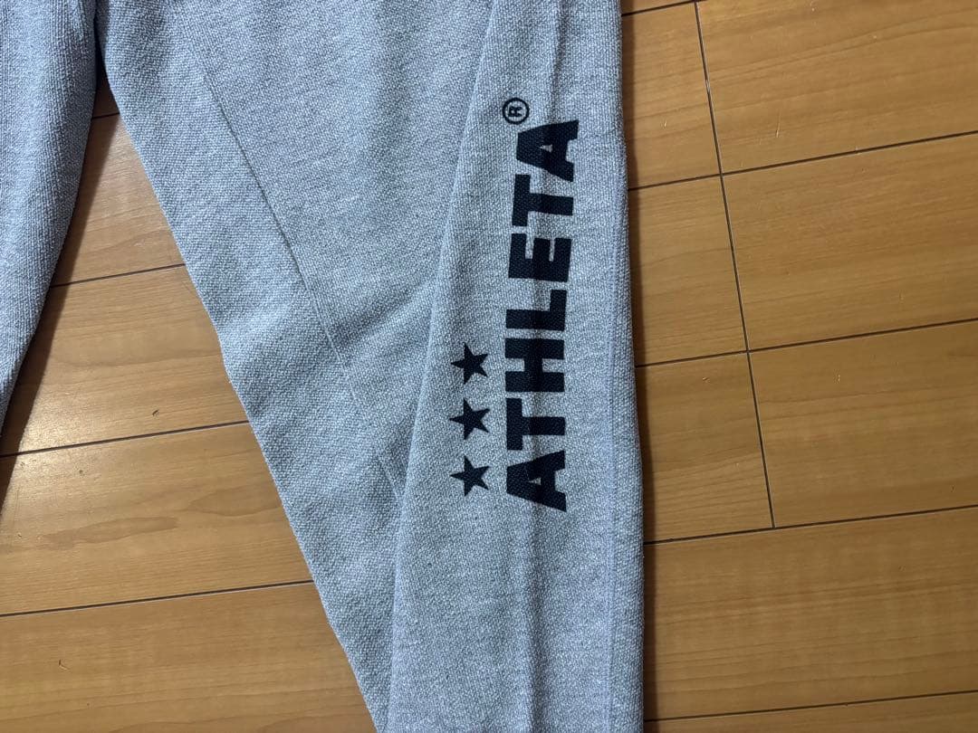 ATHLETA スウェット上下 グレー　アスレタ　Lサイズ