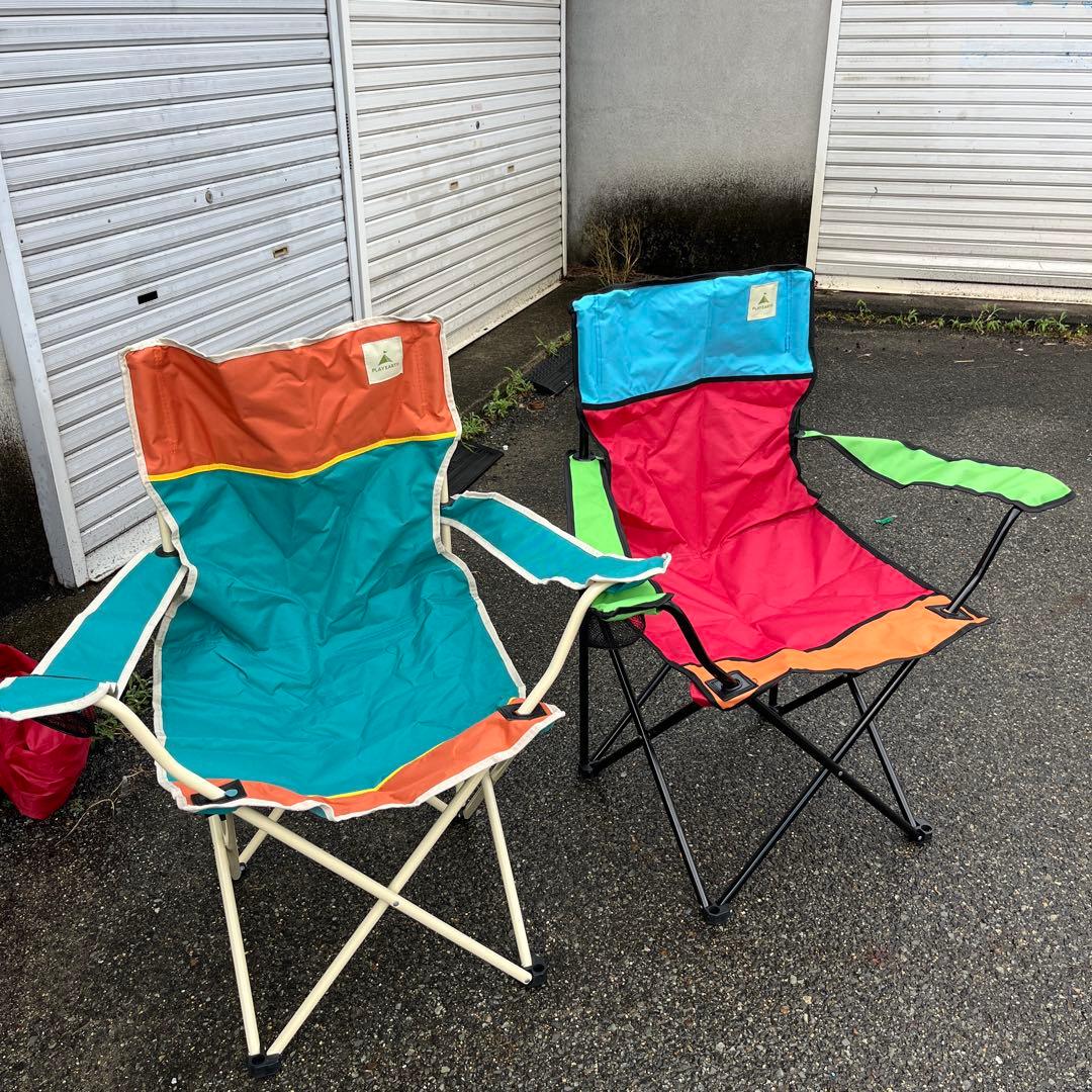 中古テント・チェア4個セット