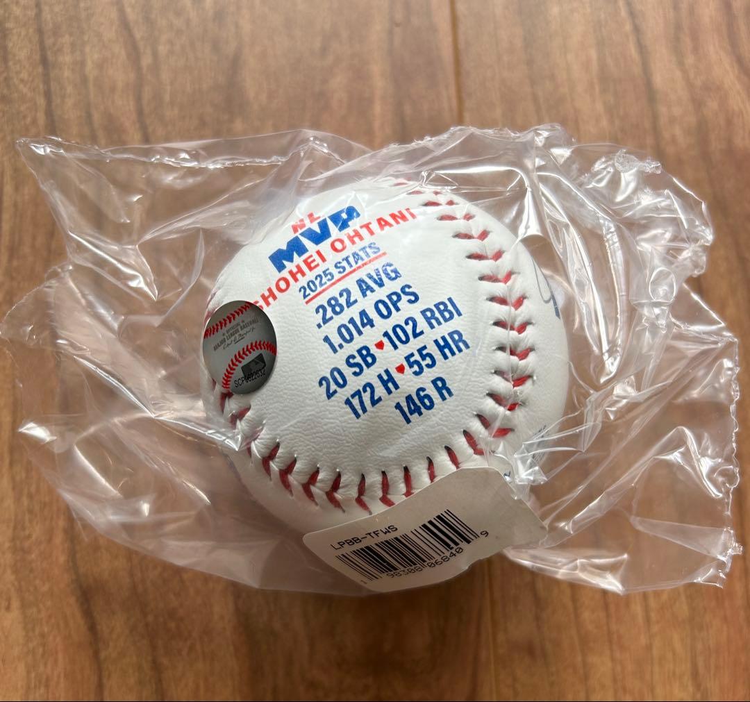 大谷翔平 MVP 記念ボール 2025 MLB公式 ドジャース