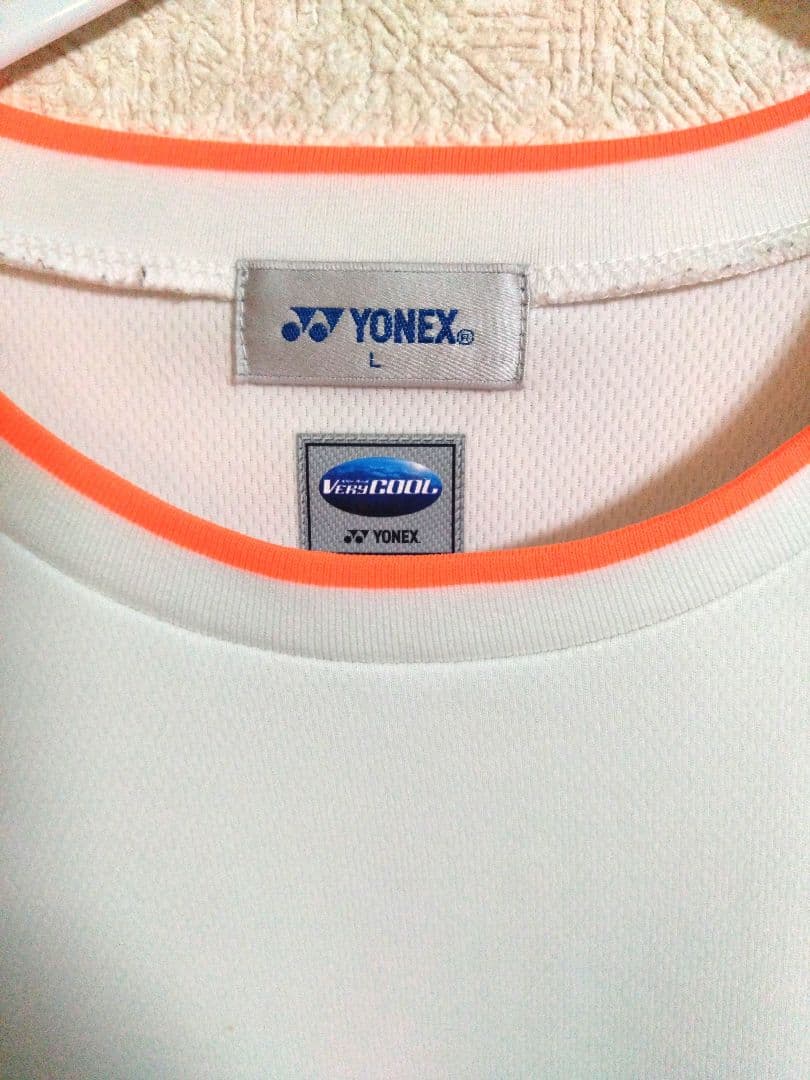 YONEXヨネックスホワイト系ゲームウェアL