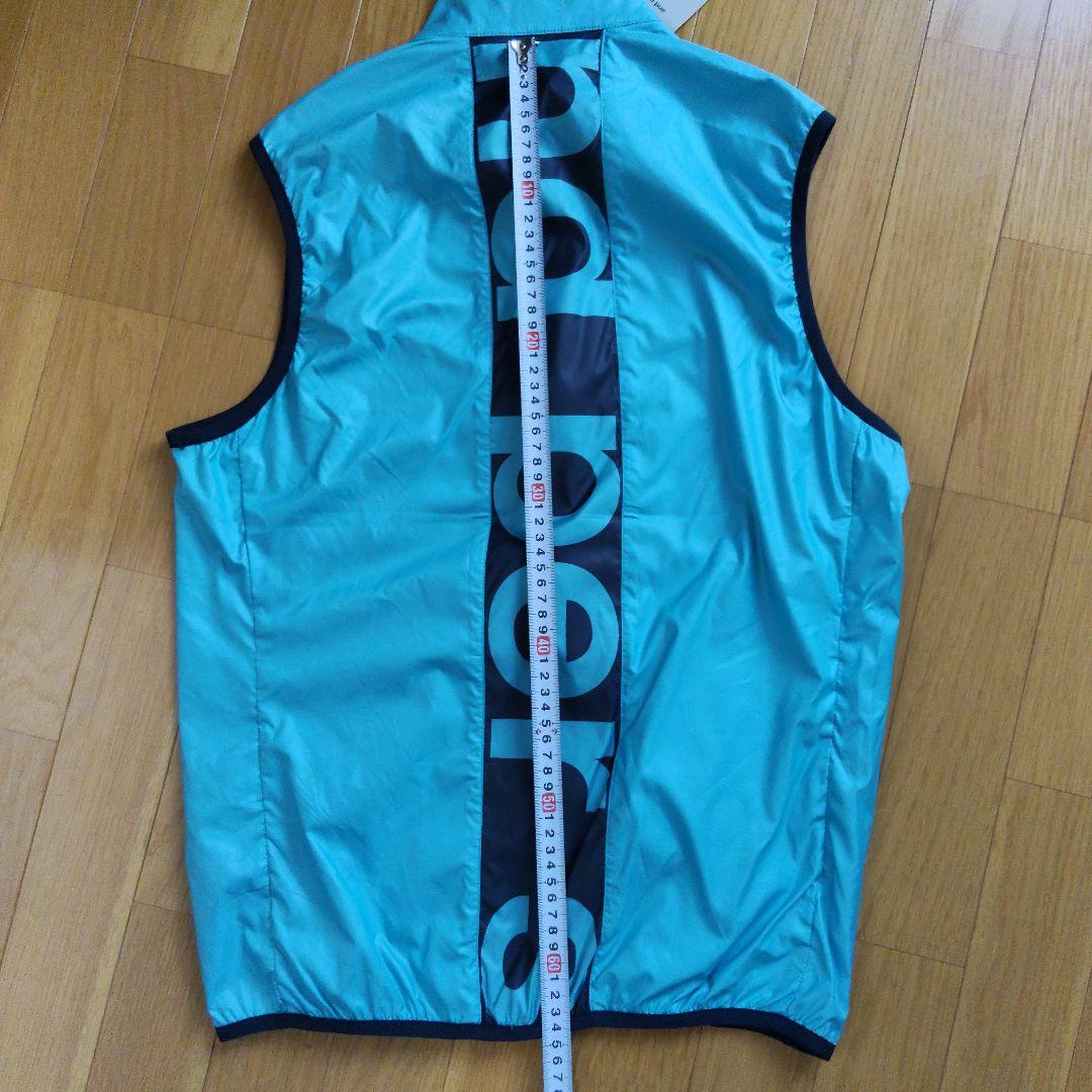 新品　and per se アクアブルー ベスト M