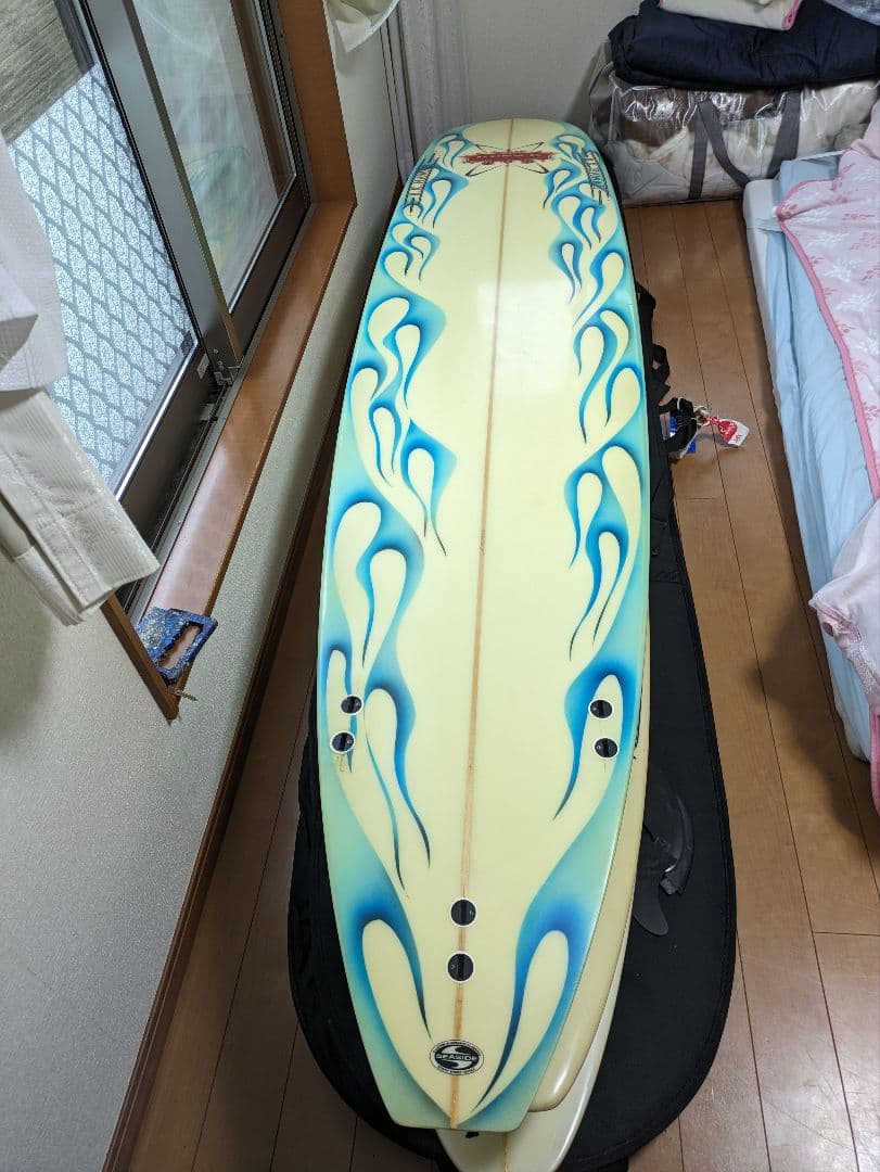 ラスケーマカハ（Russ K MAKAHA） ロングボード 9'0\"　BK