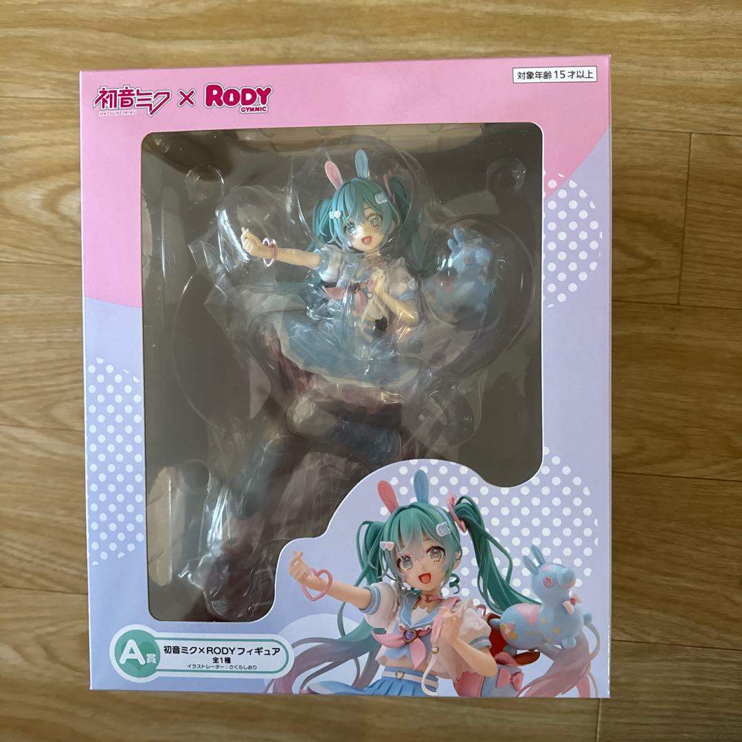 タイトーくじ　初音ミク×RODY A賞 フィギュア　B賞 アクスタ　下位賞18点