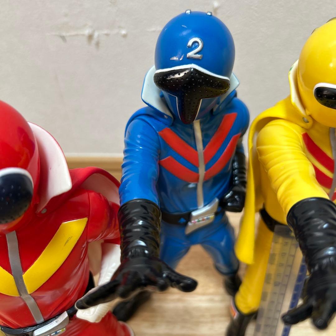 ゴレンジャー　ビックサイズ　ソフビフィギュア　まとめ売り　約30cm