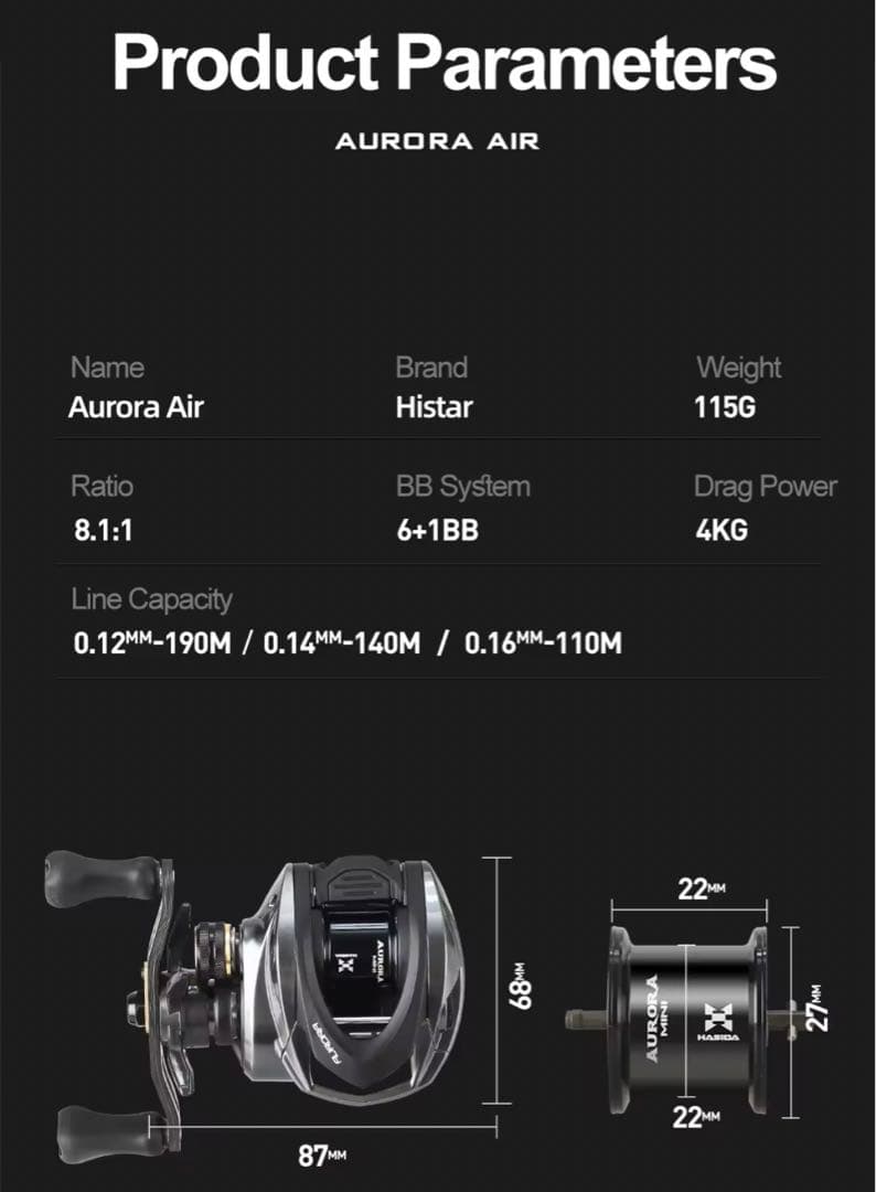 最安値【新品】HISTAR AURORA AIR 左ハンドル