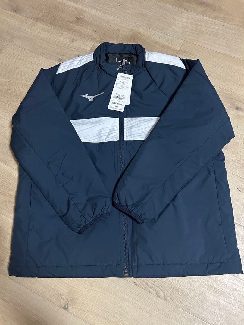 Mizuno ウィンドブレーカー サイズ140 ネイビー　上下セット