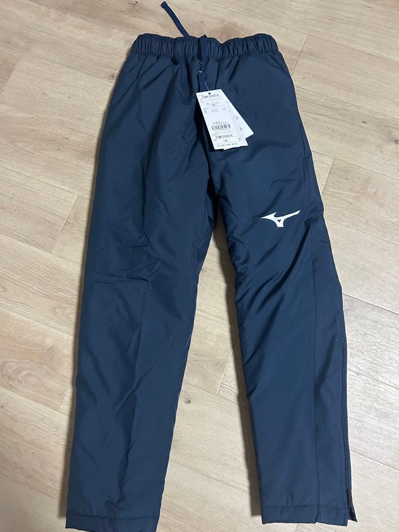 Mizuno ウィンドブレーカー サイズ140 ネイビー　上下セット
