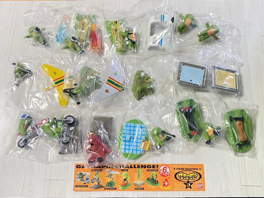 ガチャピンチャレンジ 24個セット （SP2コ含）+12個追加します