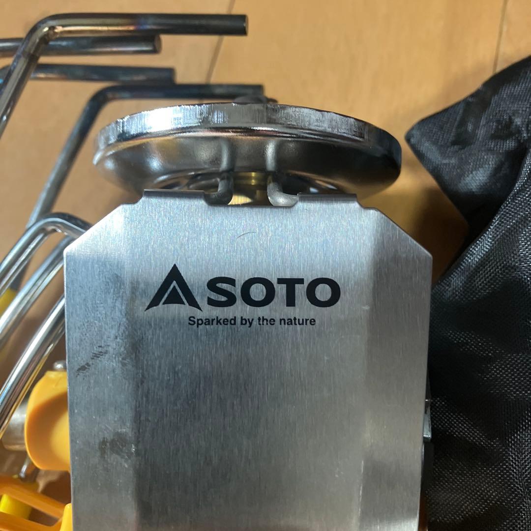 SOTO シングルバーナーコンロ ステンレス製