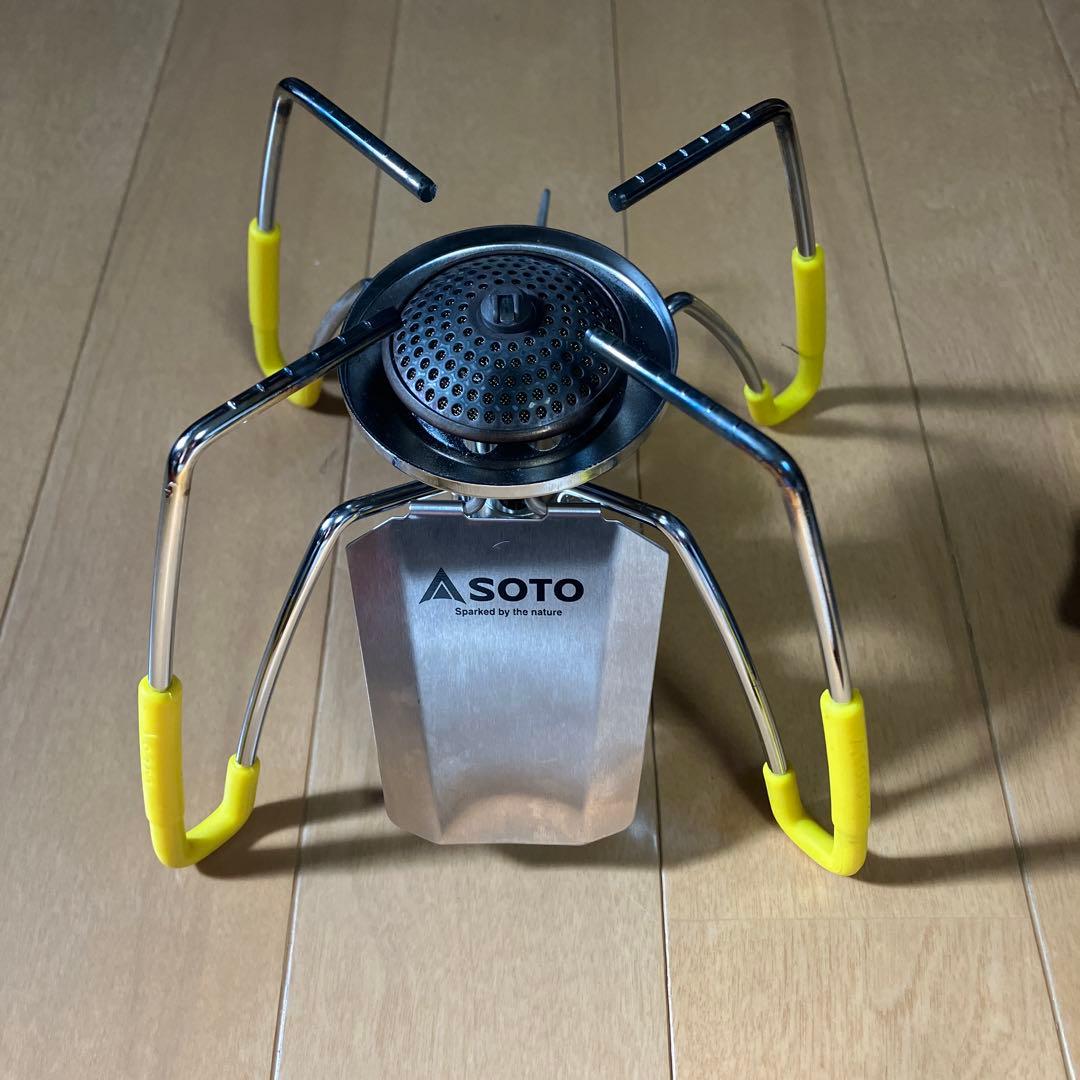 SOTO シングルバーナーコンロ ステンレス製