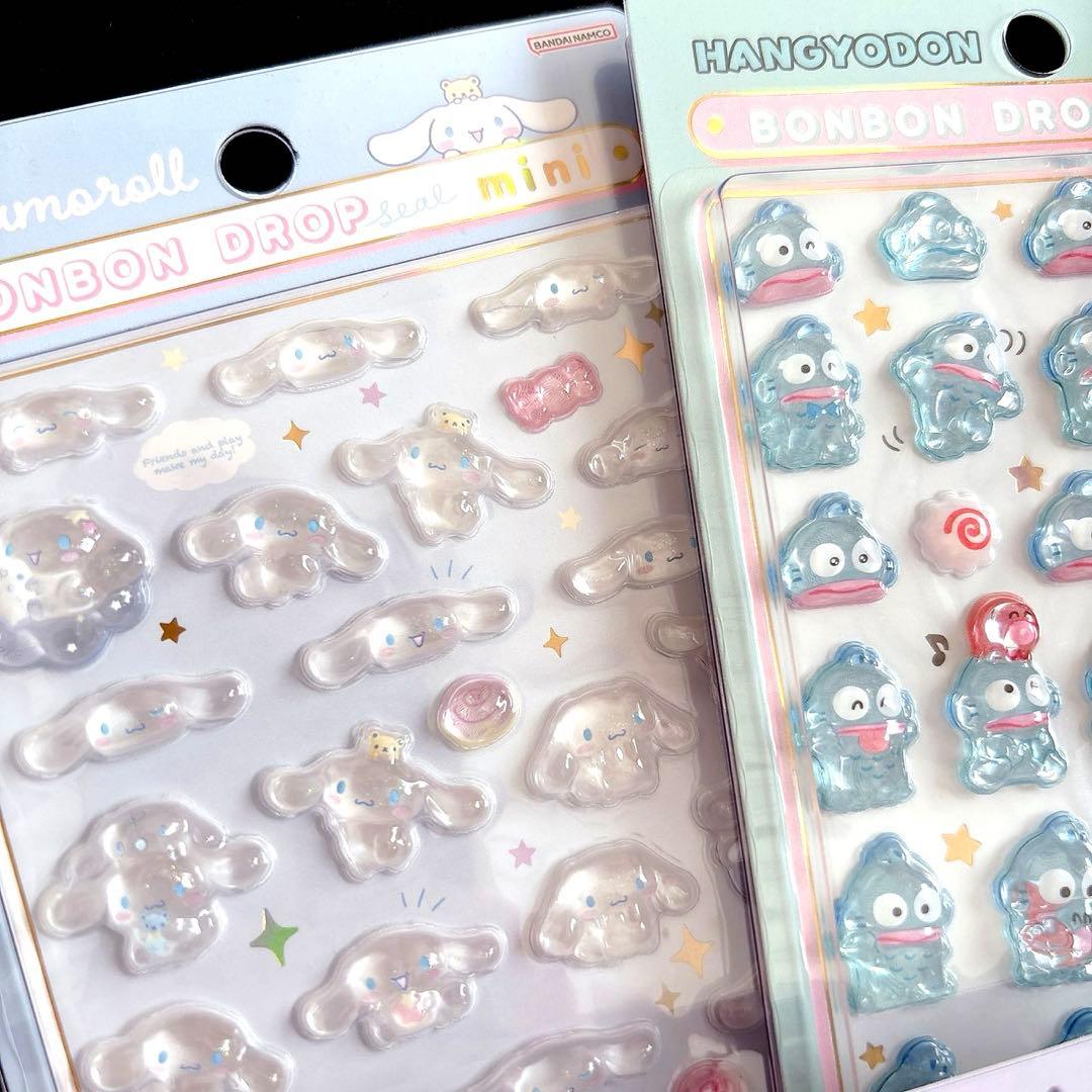 サンリオ mini ♥ボンボンドロップシール·͜·❤︎‬正規品♥コンプ8種セット♡