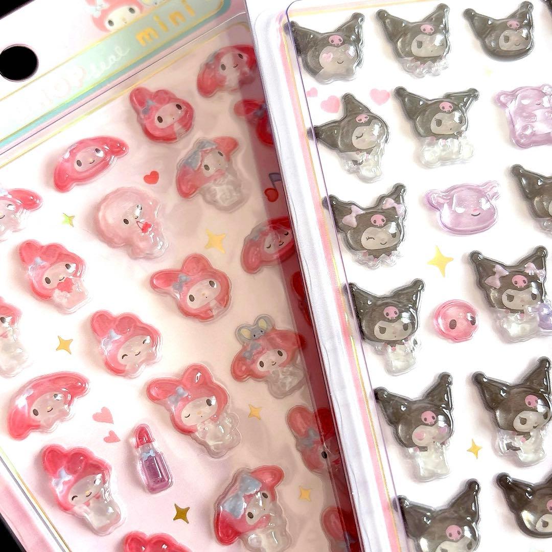サンリオ mini ♥ボンボンドロップシール·͜·❤︎‬正規品♥コンプ8種セット♡