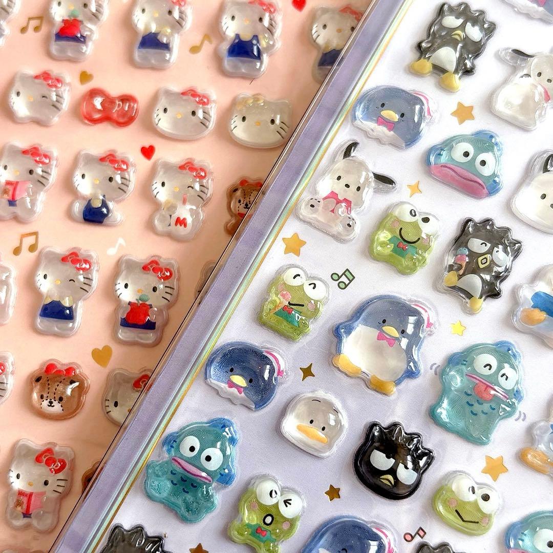 サンリオ mini ♥ボンボンドロップシール·͜·❤︎‬正規品♥コンプ8種セット♡