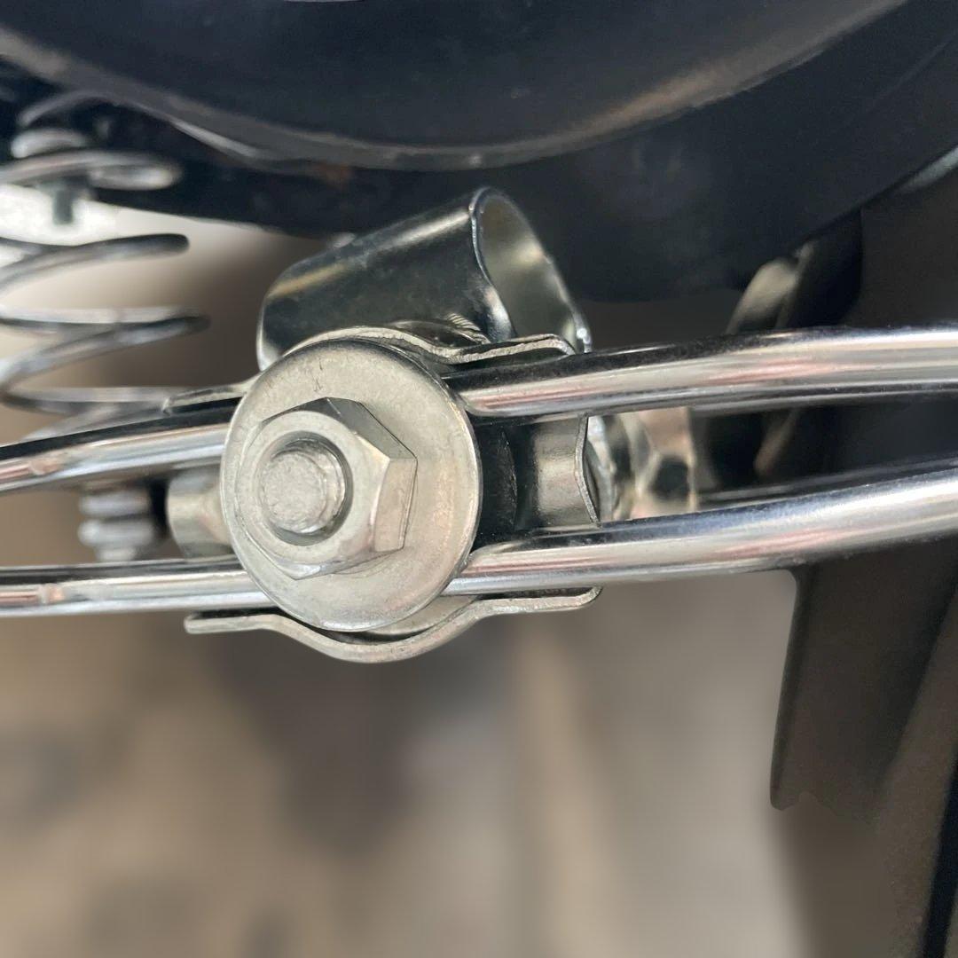 MAYT SADDLE 黒 サドル スプリング付き　1970年代丸石自転車の物