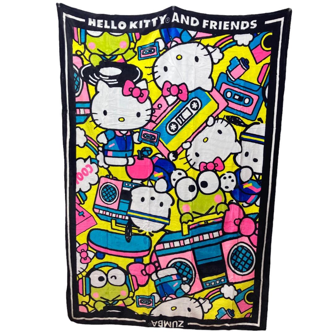 Zumba ズンバ X HELLO KITTY FRIENDS BLANKET