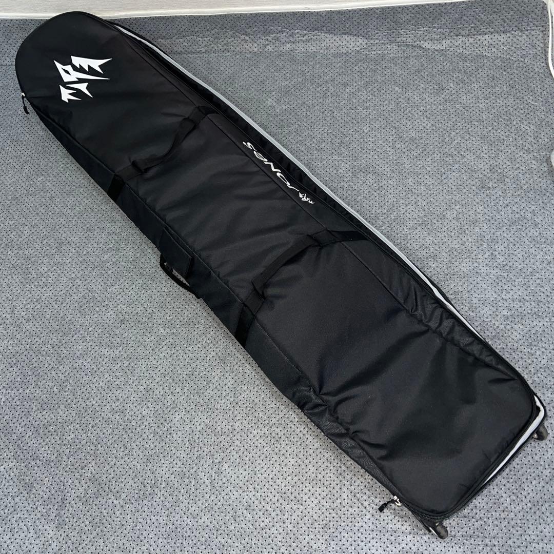 キャスター付 156cm スノーボード ケース オールインワン 大容量収納