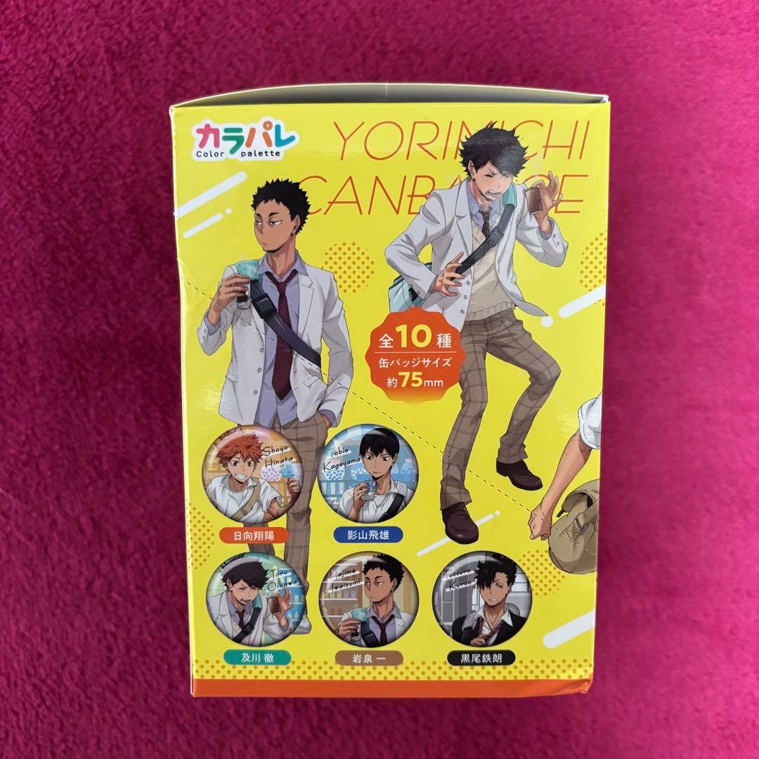 ハイキュー‼︎ カラパレ より道 缶バッジ 10個入り 21ボックス BOXセット