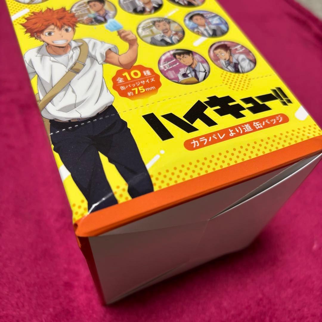ハイキュー‼︎ カラパレ より道 缶バッジ 10個入り 21ボックス BOXセット