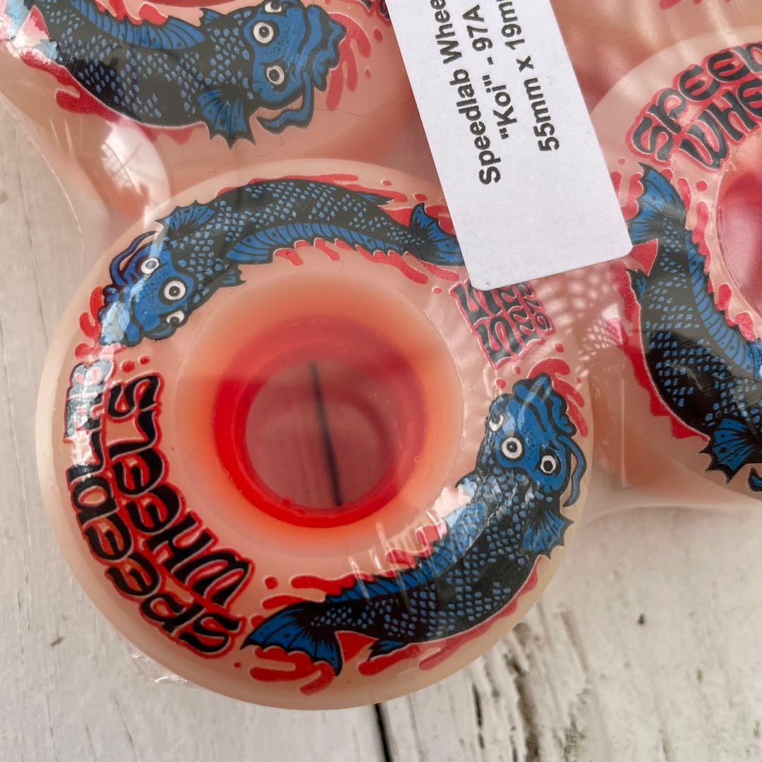 スケートボード Speedlab Wheels Koi 55mm/97A