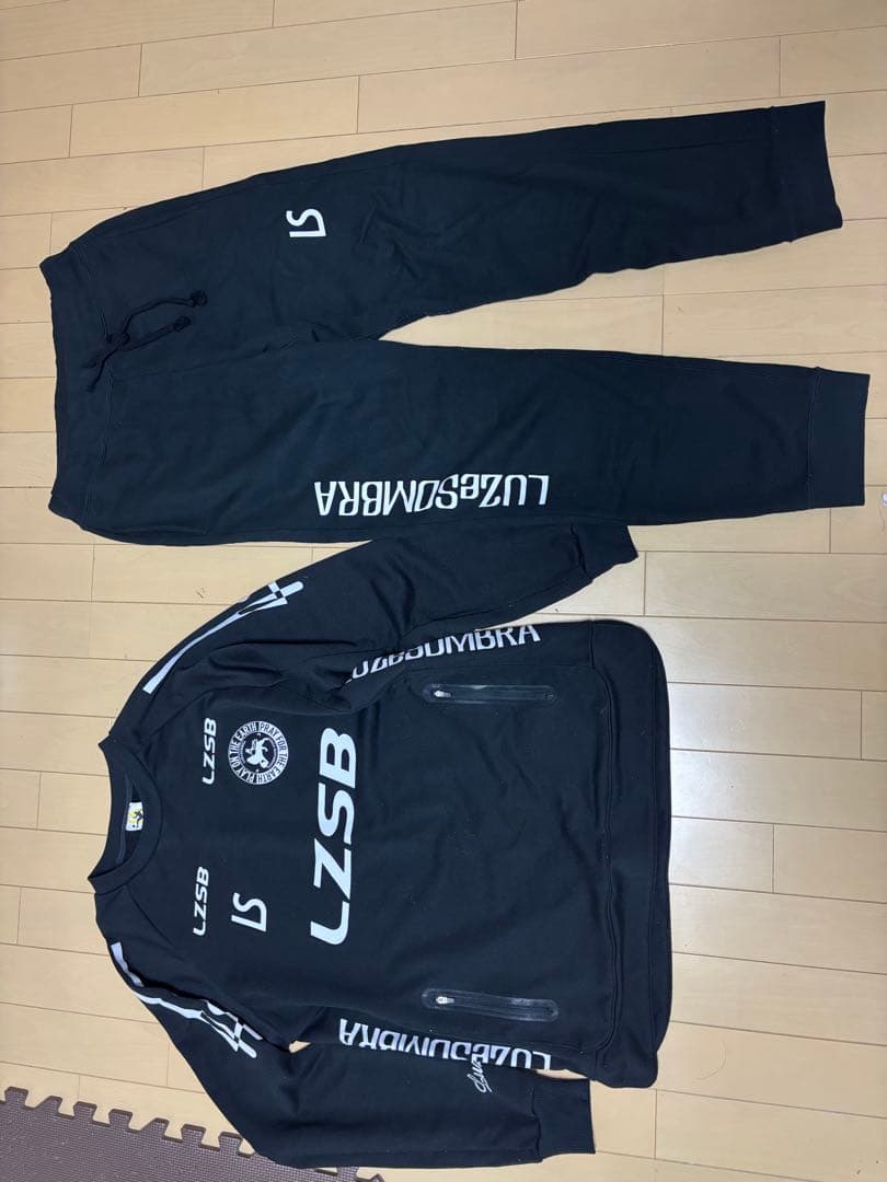 こ*う様 ルースイソンブラ　LZSB スウェット上下　ブラック　M