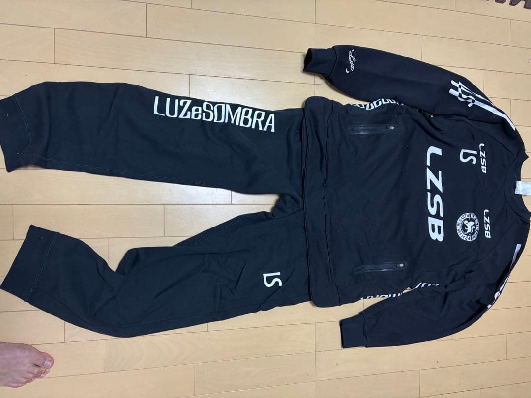 こ*う様 ルースイソンブラ　LZSB スウェット上下　ブラック　M